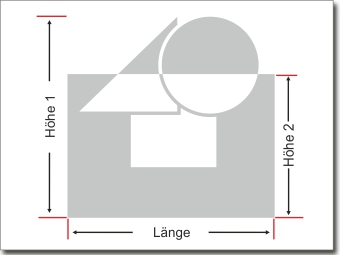 Informationen zur Größenberechnung von Fensterfolien