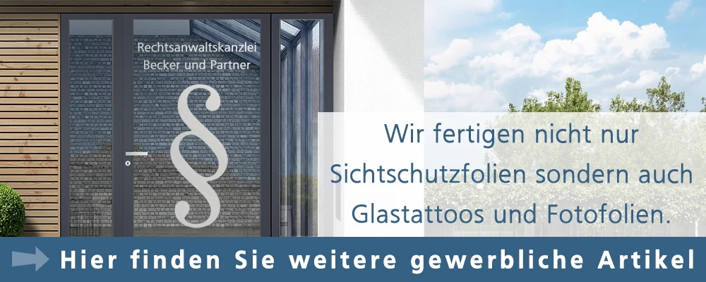 Weitere Gewerbe Folien