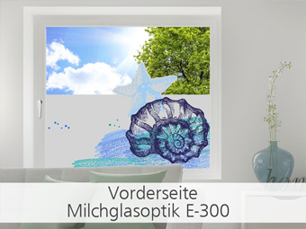 Milchglasfolie E 300 Vorderseite
