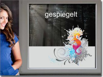 gespiegelt