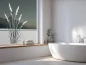 Preview: Fensterfolie Schlankes Ziergrasmotiv