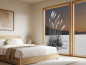 Preview: Fensterfolie Schilfgras am Uferrand