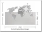 Preview: Blickdichte Bedruckte Sichtschutz Folie mit Kompass und Weltkarte