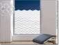 Preview: Blickschutzfolie für Fenster Wellen 5/0,5 cm