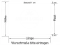 Preview: Eigenes Logo als Sichtschutzfolie mit zwei Streifen