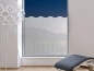 Preview: Fenster Blickschutz mit Wellen