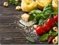 Preview: Glasbild Italienische Küche