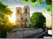 Preview: Glasbild Notre Dame