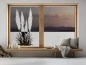 Preview: Fensterfolie Pampasgras mit Zierwedel