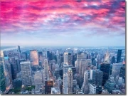 Preview: Glasprint Blick auf New York