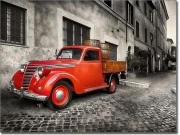 Preview: Fotofolie Altes Auto in Rom