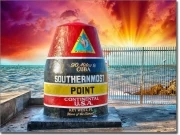 Preview: Fensterfolie Southernmost Point