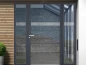 Preview: Durchlaufschutz für Glas mit schmalen vertikalen Streifen Preview: Durchlaufschutz für Glas mit schmalen vertikalen Streifen