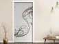 Preview: Fensterfolie selbstklebend mit Wellenornament