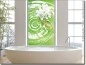 Preview: Glasprint mit weißer Seerose