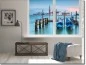 Preview: Glasfolie bedruckt Gondeln in Venedig