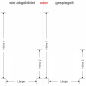 Preview: Glastür Sichtschutzfolie Sommergräser - Ansicht Ausrichtung mit Farbauswahl und Anleitung zur Größenberechnung - Vorschlag 1