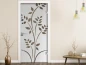 Preview: Glastür Sichtschutzfolie Blätterzweig