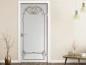 Preview: Glastür Sichtschutzfolie Jugendstil