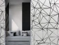 Preview: Milchglasfolie Geometrische Polygone