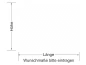 Preview: Milchglasfolie Rautenmuster - Ansicht Farbauswahl und Anleitung zur Größenberechnung