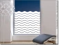Preview: Fenster Milchglasfolie Wellen 10/1 cm