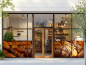 Preview: Schaufenster Klebefolie Backwaren