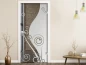 Preview: Blickdichte Glasfolie Glasornament Modern
