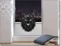 Preview: Sichtschutz Fensterfolie mit Wolf im Geometrie Stil