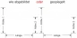 Preview: Sichtschutzfolie Walflosse - Milchglasfolie - Ansicht Ausrichtung und Farbauswahl