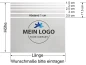 Preview: Türfolie Eigenes Logo als Digitaldruck - Ansicht Beispielbild