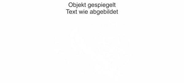 Glastattoo Traumfänger mit Text - Ansicht Farbauswahl - Ansicht Ausrichtung und Farbauswahl