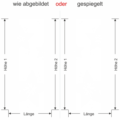 Preview: Sichtschutz Banner Fleurs - Ansicht Farbauswahl
