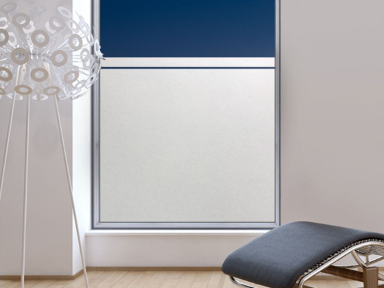 Preview: Blickschutz Milchglasfolie Streifen