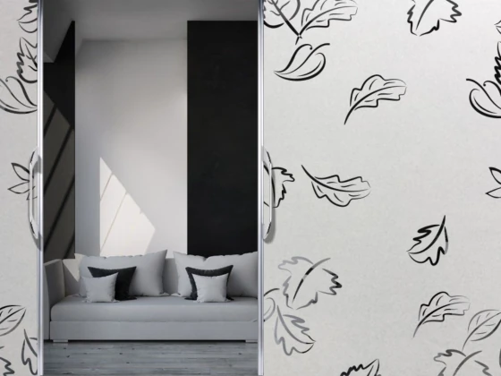 Fensterfolie Blätter