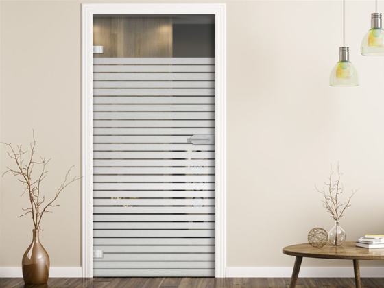 Preview: Blickschutzfolie Streifen 5/3 cm