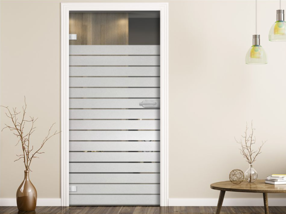 Preview: Blickschutzfolie Streifen 10/1 cm