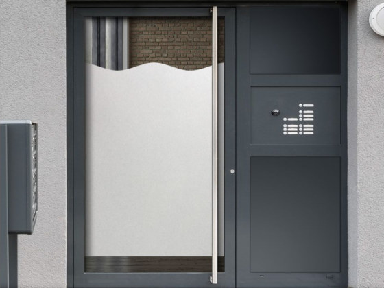 Preview: Sichtschutz Milchglasfolie Welle