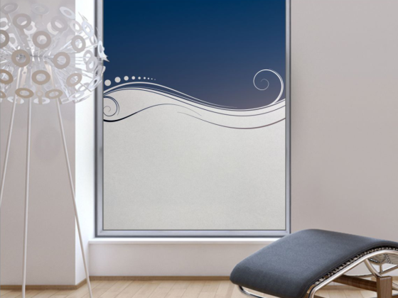 Preview: Tür Blickschutzfolie Design Ornament