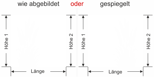 Sichtschutz Fensterfolie Pampasgrasmotiv
