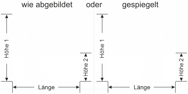 Sichtschutzfolie Kolbenschilf