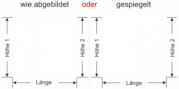Fensterfolie Schlankes Ziergrasmotiv
