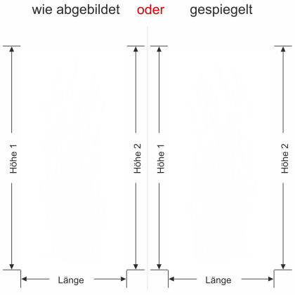 Glastür Sichtschutzfolie Elegantes Gräsermeer