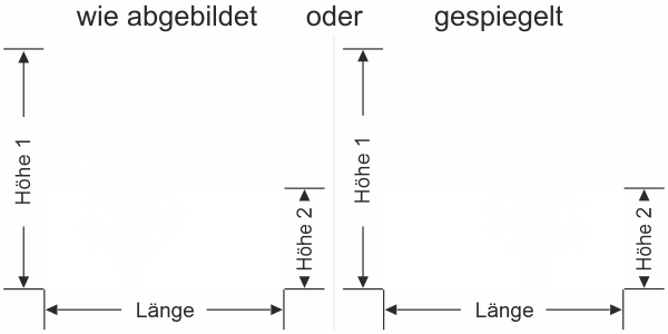 Sichtschutz Fensterfolie Bambusstrauch