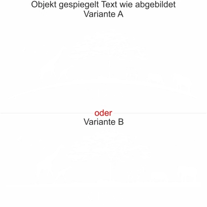 Fensteraufkleber Afrika - Ansicht Ausrichtung - Variante und Farbauswahl