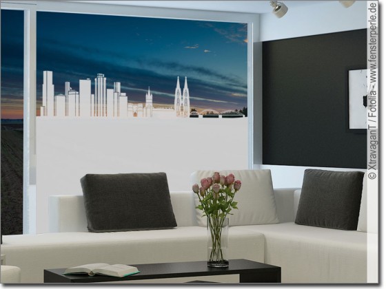Preview: Sichtschutzfolie Skyline Köln