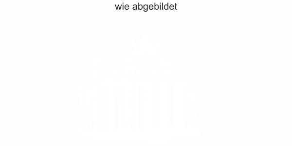 Preview: Glastattoo Brandenburger Tor - Ansicht Farbauswahl und Ausrichtung