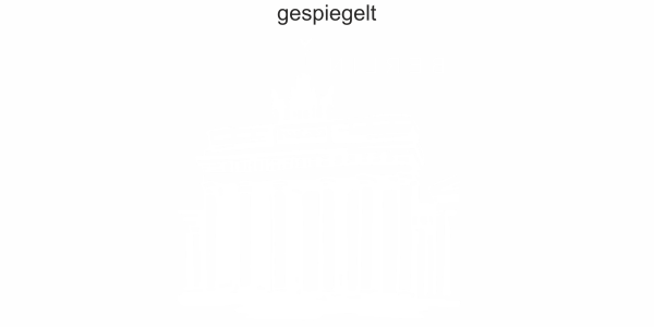 Preview: Glastattoo Brandenburger Tor - Ansicht Farbauswahl und Ausrichtung