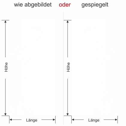Preview: Türfolie Pusteblume mit Vogelschwarm