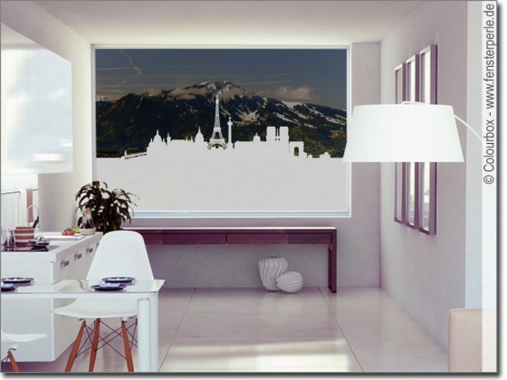 Preview: Milchglasfolie Paris